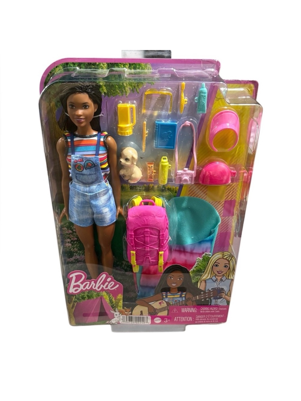 New Barbie Fashion Doll It Takes Two "Brooklyn" Camping Playset